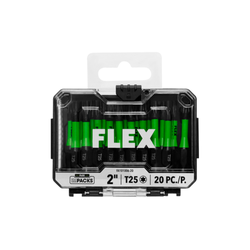 FLEX FA101006-20 2 In. T25 Impact Driver Bits 20 Bulk