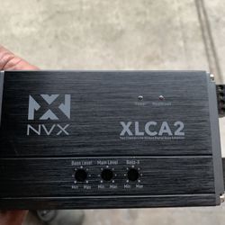 Subwoofer 10” NVX . 600 Watt 2 Channel Amp Bass Booster 
