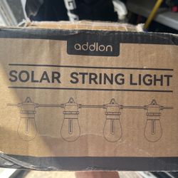 addlon string lights Heavy Duty 48ft - 16 Sockets 120V/60Hz New Without Labels