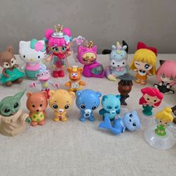🎀 Toy Figures Lot – Disney, Anime, Kweenie & More (#1–#8)