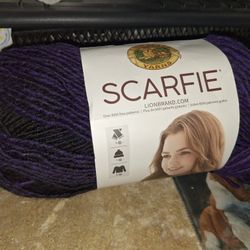 Lion Brand Scarfie Yarn