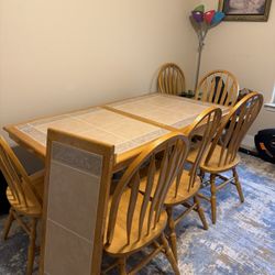 Dinning Room Set With Server