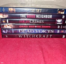 Lot Of 6 Horror Movies Dvd's