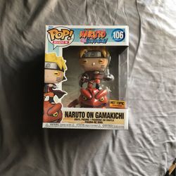 Naruto on Gamakichi Funko POP