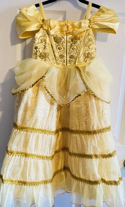 Princess Disney Bibbidi Bobbidi Boutique Belle Dress Girl Size 5/6