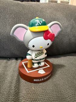 Hello kitty baseball bobble head