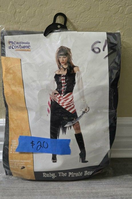 RUBY THE PIRATE COSTUME 