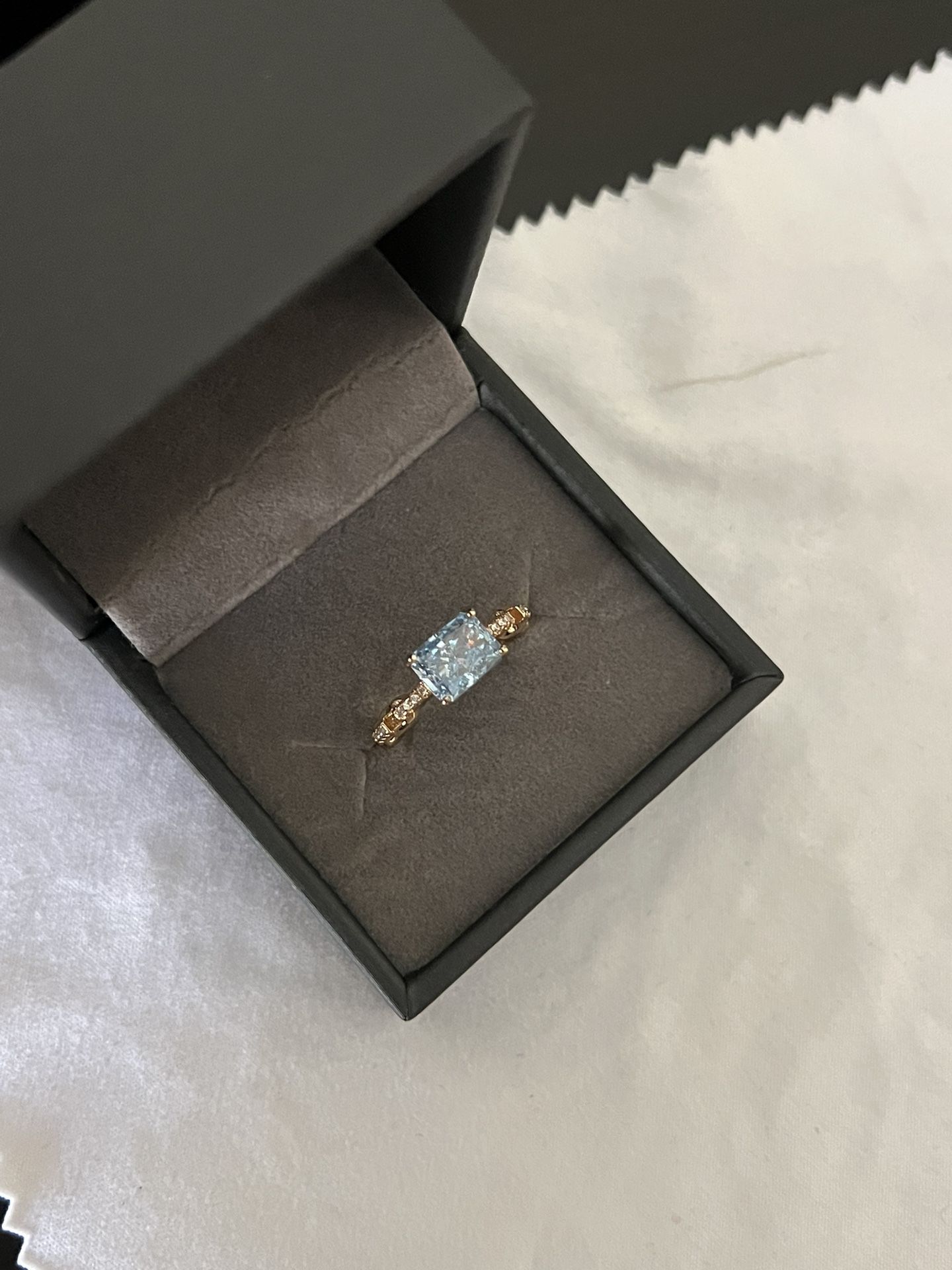 Lab Grown Gemstone Ring Size 6