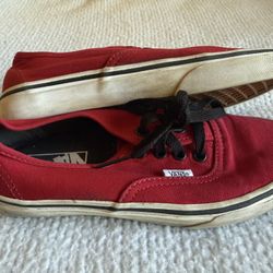 Vans Red Women’s 6