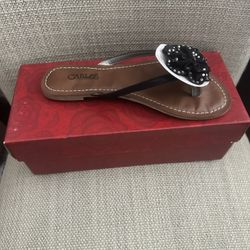 NEW Black Sandals Size 6