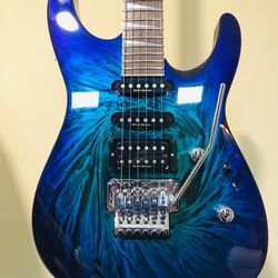 Jackson Dinky Pro Series Electric Guitar Eerie Dess Rare Japan With Hardshell Case 