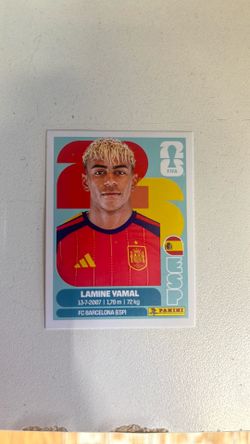 Lamine Yamal Panini sticker