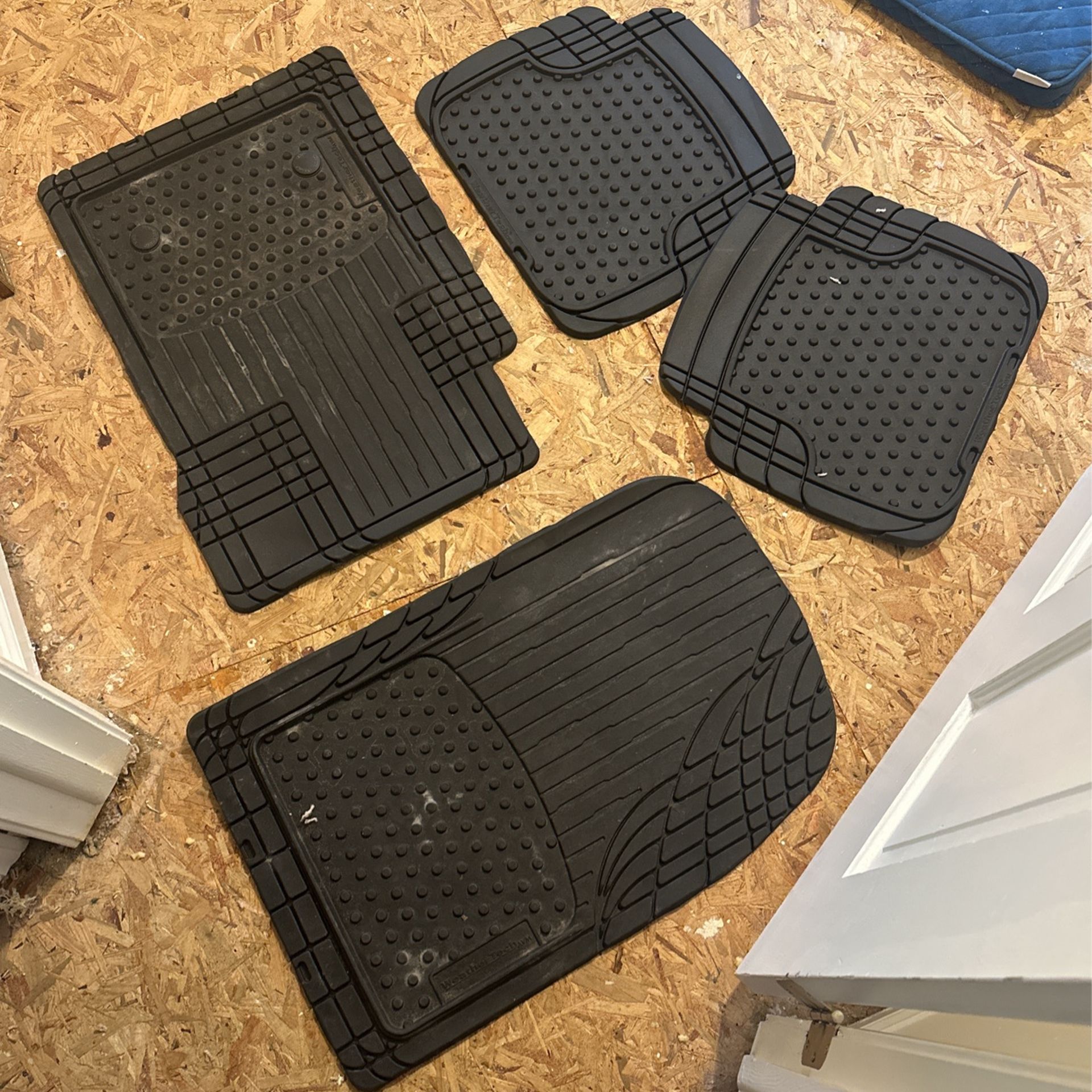Four Weather Tech Mats