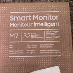 Samsung M7 4K Smart monitor (32”)