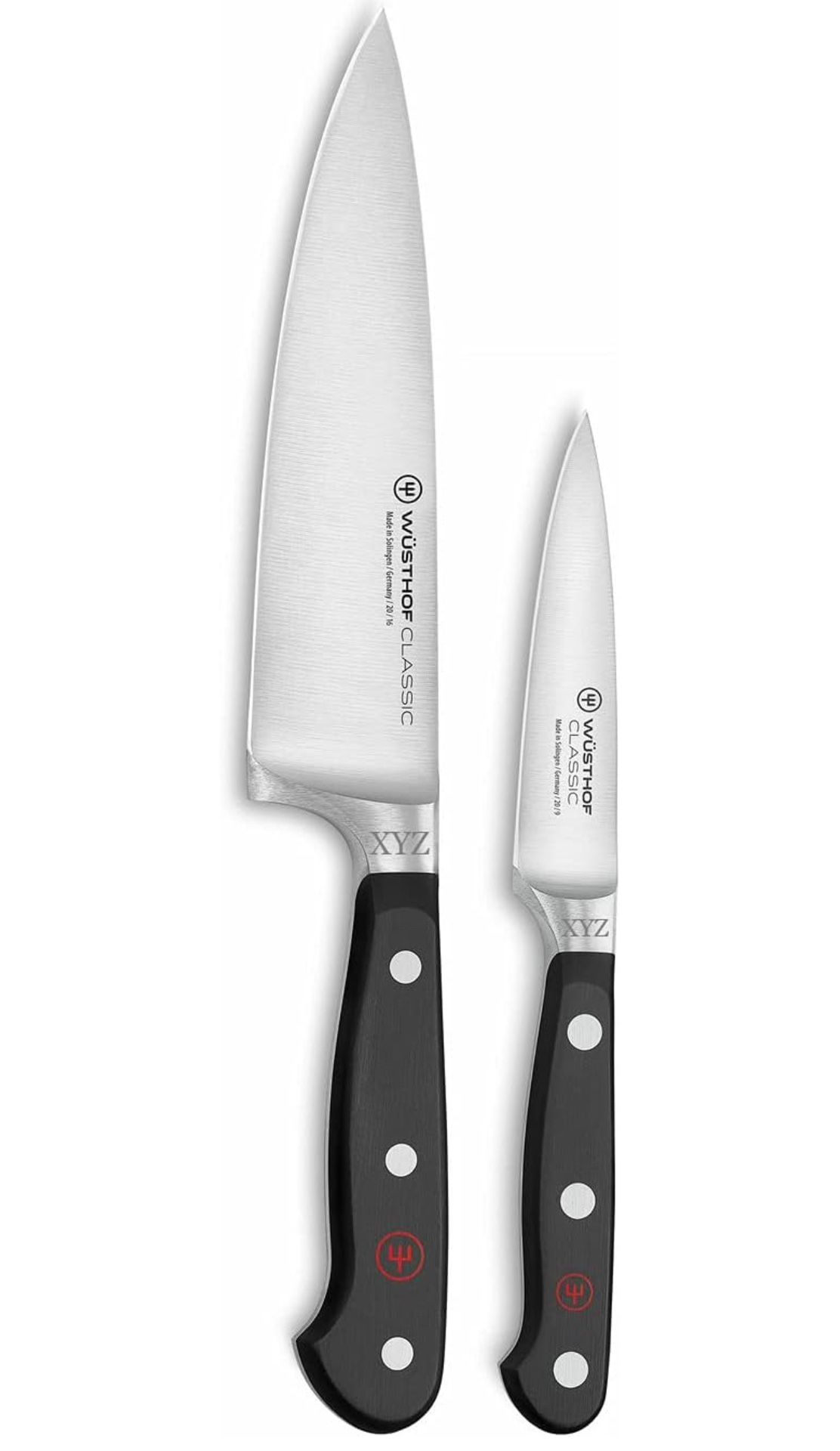 Chef Knife Set (2) German Steel In Box