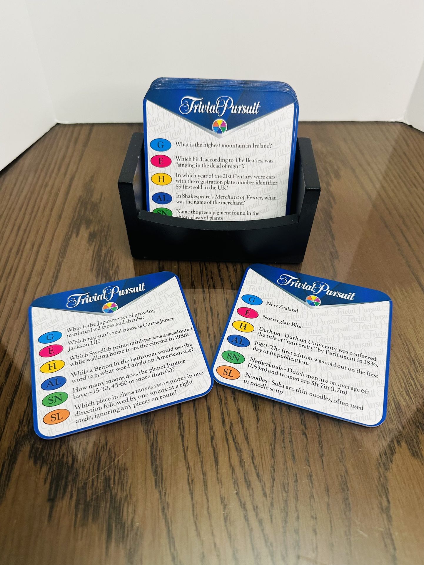 Trivial Pursuit Coasters