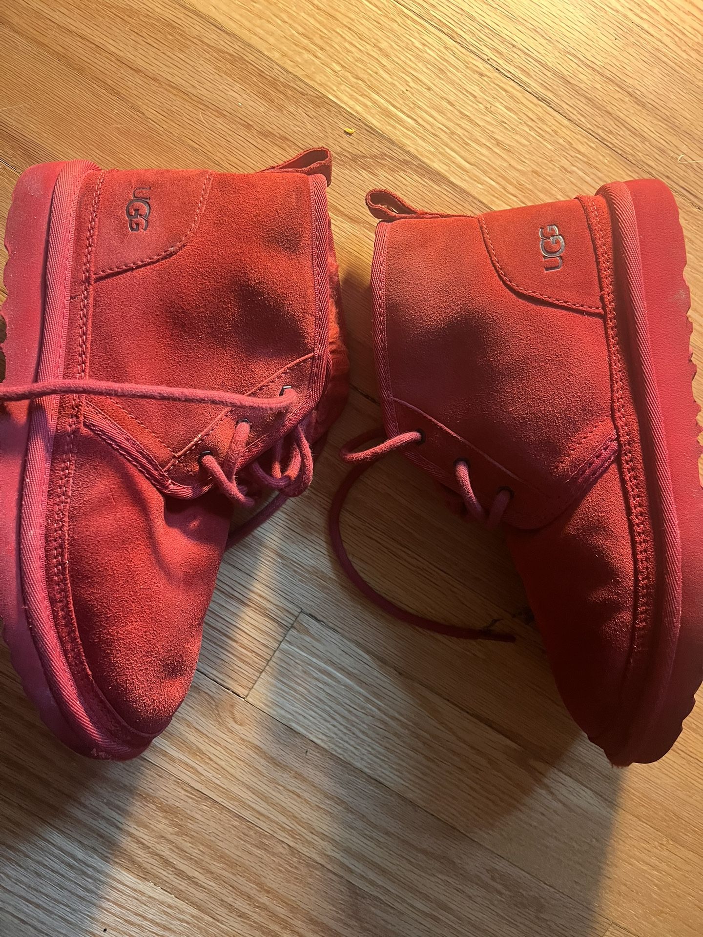 Ugg Samba Red Boots 