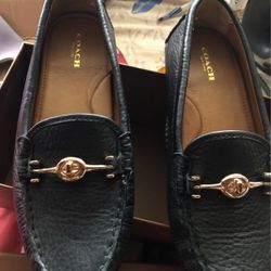 Coach Black Shoes Size 8