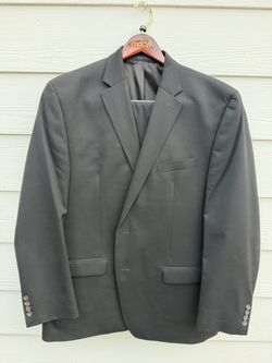 Chaps black full suit