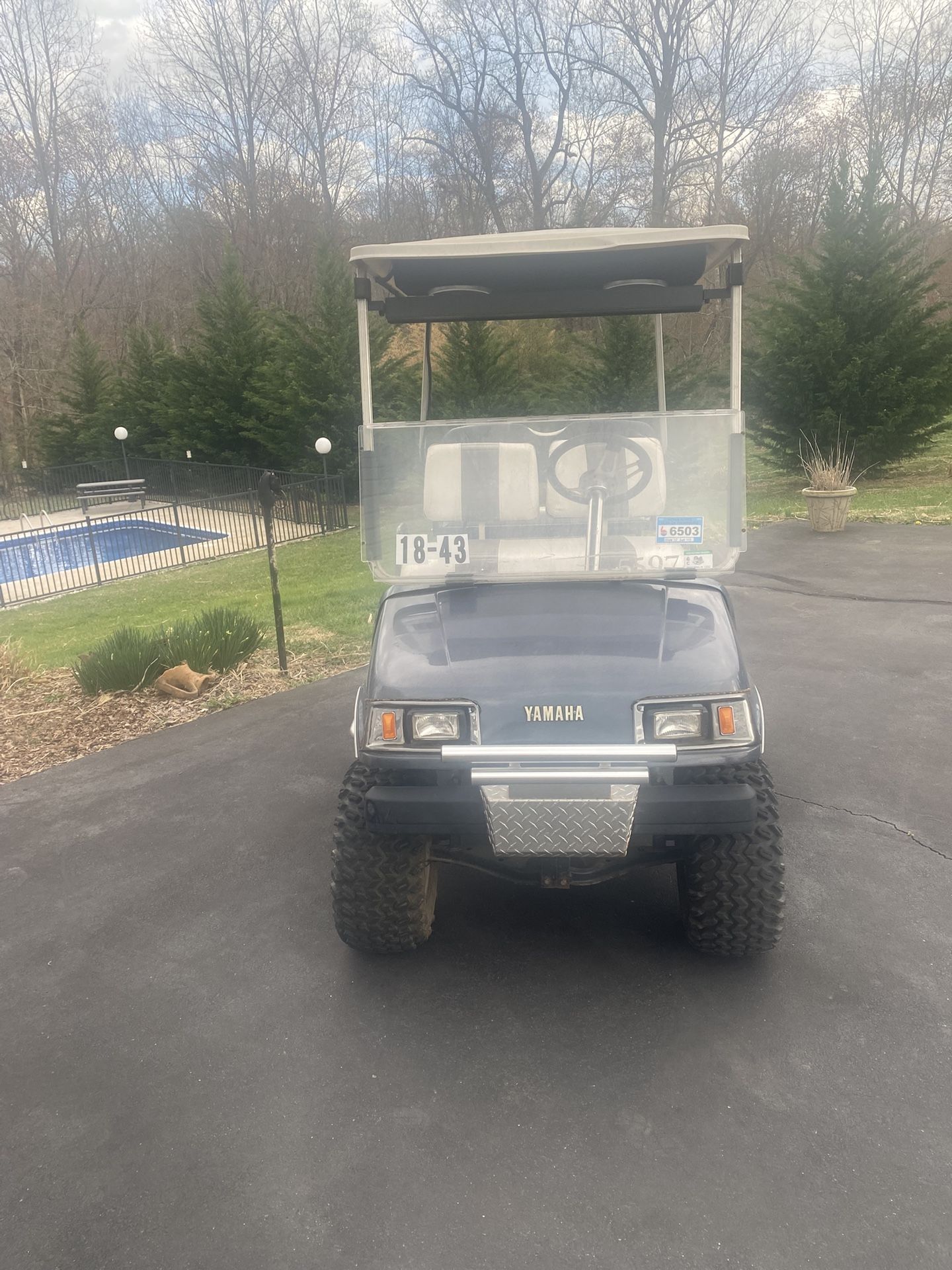Yamaha 1994 Gray Golf Cart