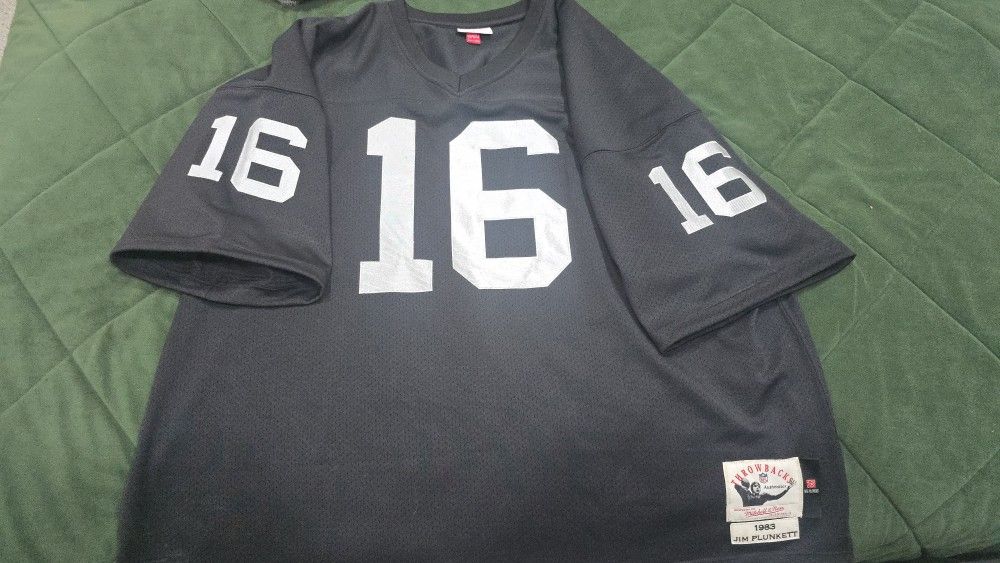 Raiders Jim Plunkett Jersey 4xl