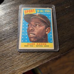 1958 Hank Aaron  In Sleeve 