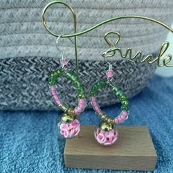 Fruit Fun Beaded Earrings 