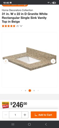 Vanity Top