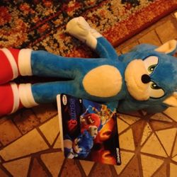 Brand New Sonic 3 Plush