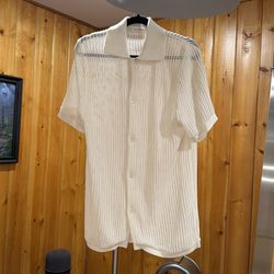 Suitsupply mesh shirt M