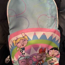 Sprayground Backpack Powerpuff Girls Limited Edition With Tags War Face Shark