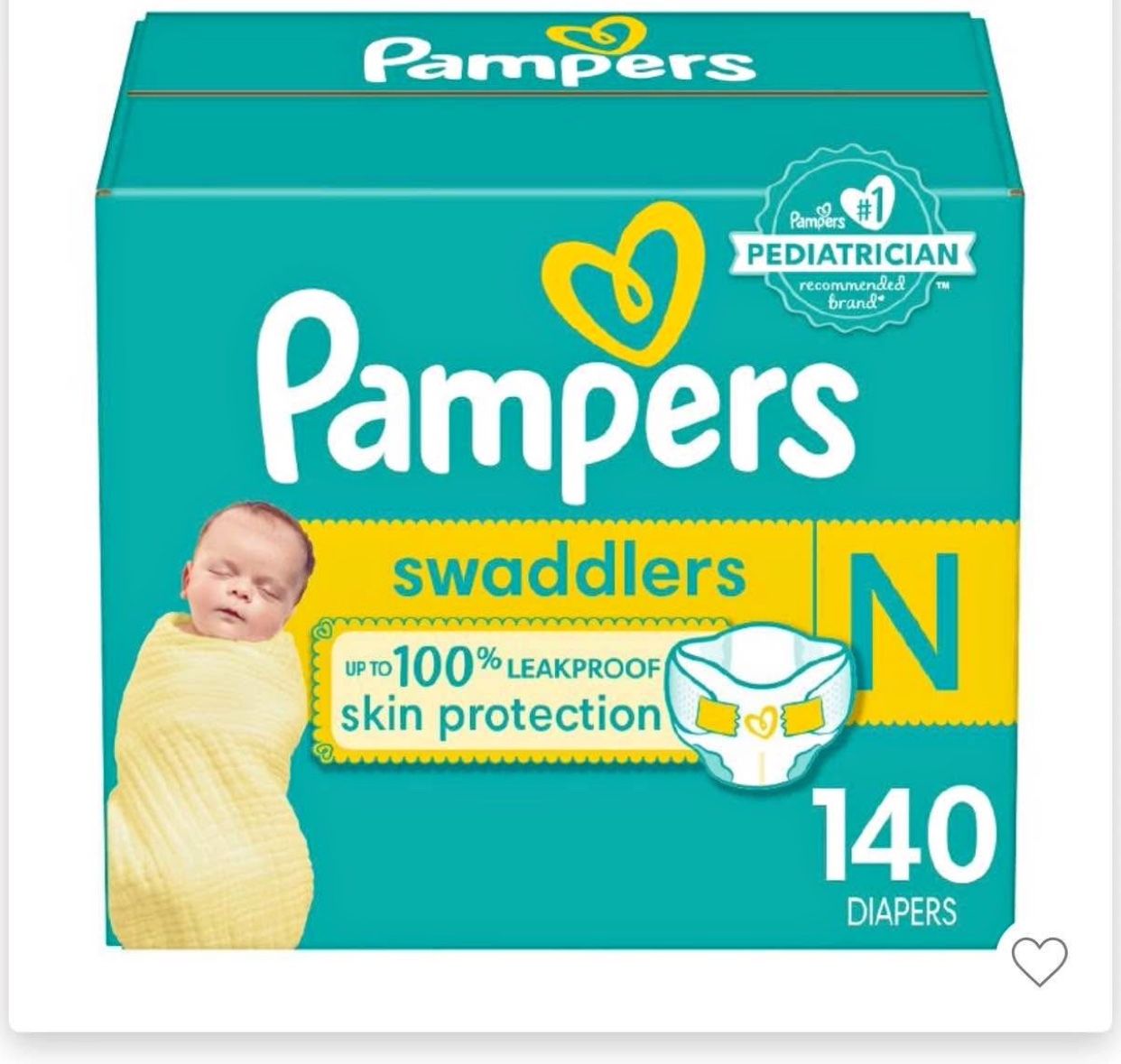 Pumpers Size N 140 Counts