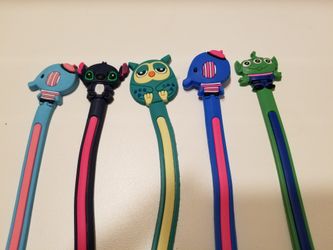 Cartoon cable Wrap holder organizers usb cords earphone phones