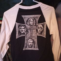 Black Sabbath Rock And Roll Tour Shirt Original 1980 Size Medium