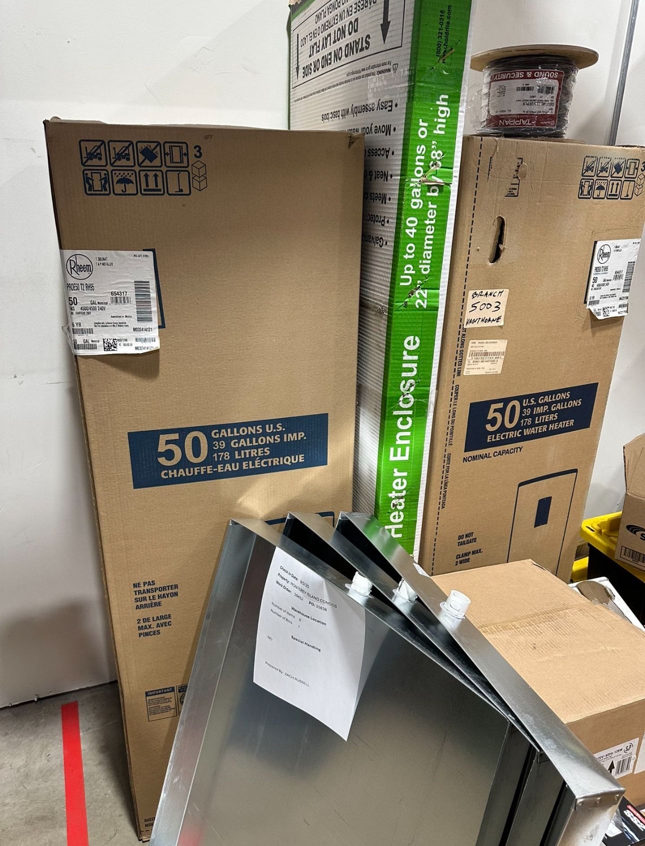 Rheem 50gal Electric Water Heaters