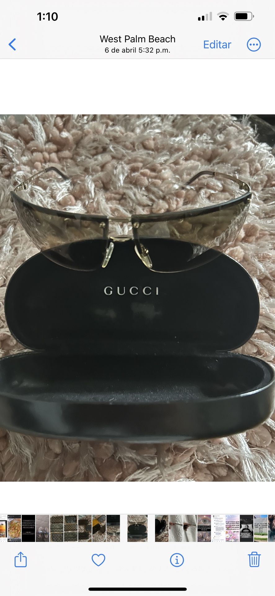 π― Autentic GG Sunglass