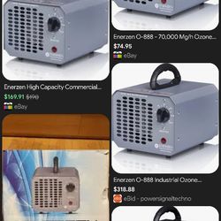 ENERZEN iodized Air Purifier. (New)