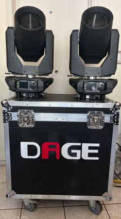 Dage Bumblebee 280W Con Gobos Actualizados de Vidrio (el par)