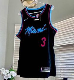 Nike Miami Heat #3 NBA City Edition Jersey