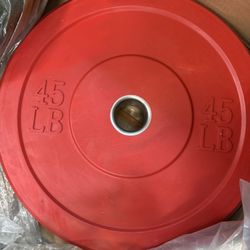 8 Discos De 45libras Color Rojo  20$ Por Disco 