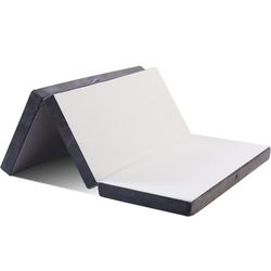 Branded New Tri-Folding Mattress - Portable Futon Mattress ( Box packing - sealed- not used)
