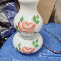 Vintage Glass Double Tier Glass Lamp Shade