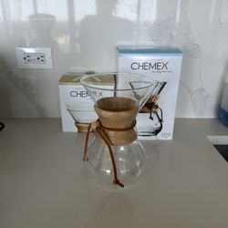 Chemex Pour-Over Glass Coffee Maker
