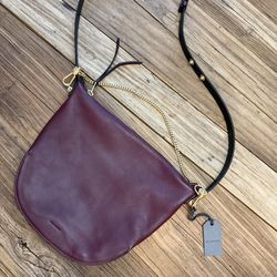 All Saints Leather Shoulder/ Crossbody Purse