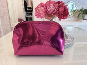 Yves Saint Laurent Hot Pink Cosmetic Bag