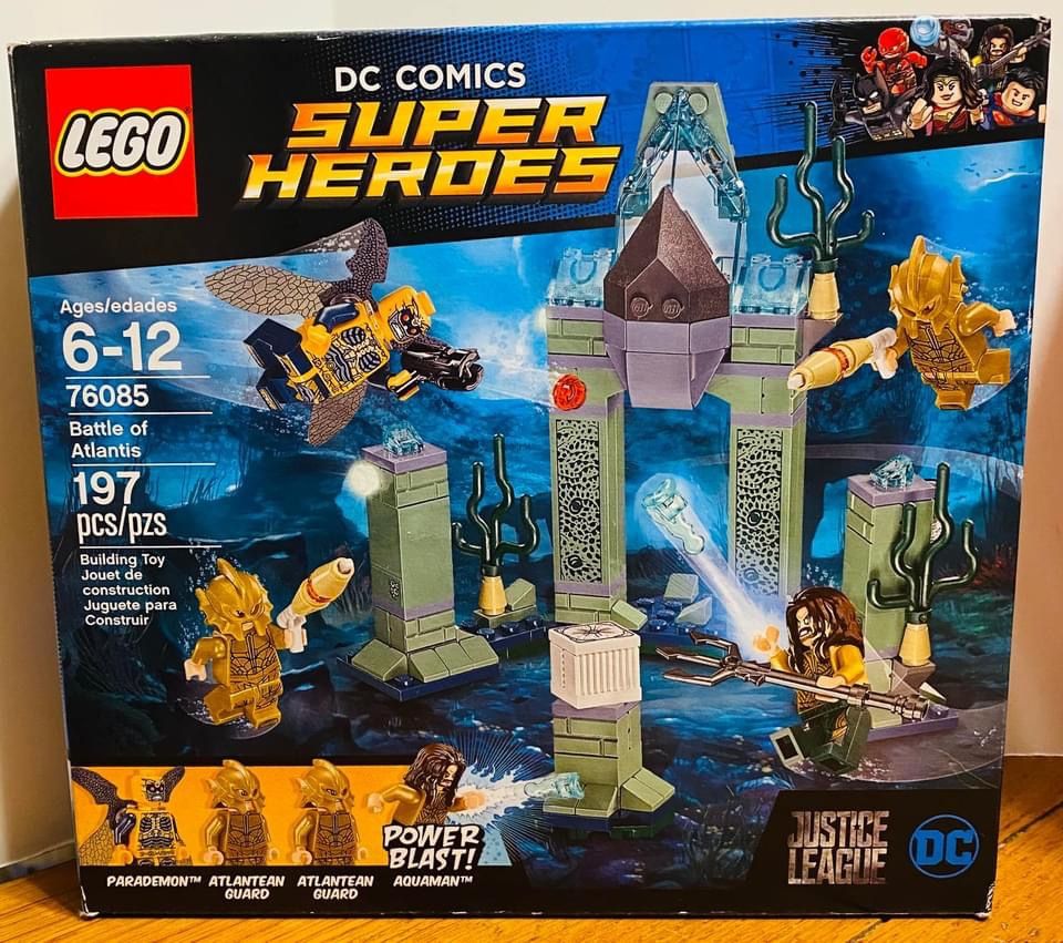 DC Comics Super Hereos Battle of Atlantis Lego Set