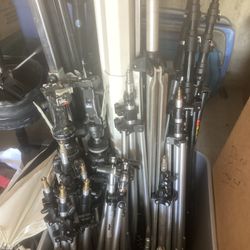 Professional Bogen Brand Tripods And Light Stands 