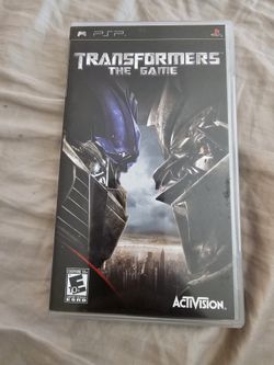 Transformers The Game For Psp