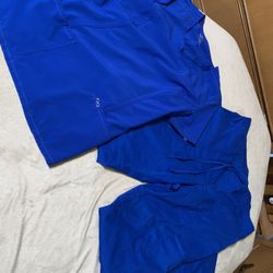 Scrub Sets In Royal Blue 