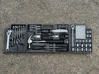Complete Home Tool Set in Case Tools tool box